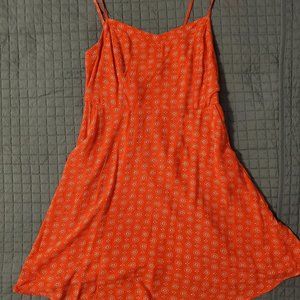 SO Spaghetti Strap Boho Sundress, Size L